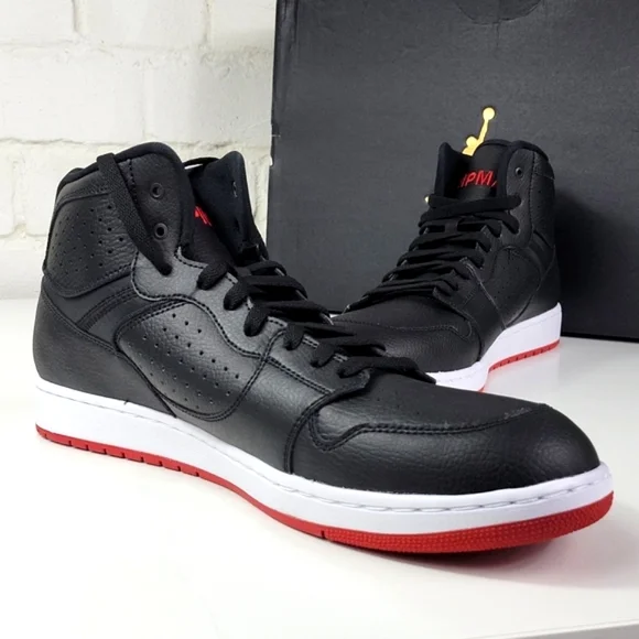 Jordan Access High Top Basketball Shoe Bred Shang Chi Mens 14 AR3762 001 - Picture 3 of 13